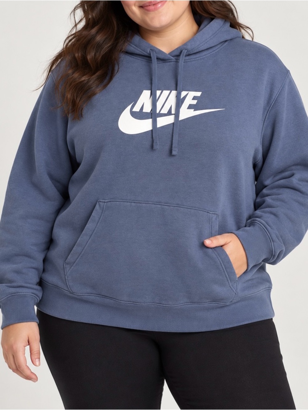 Nike Sportswear Club Fleece Hoodie Women’s Plus 0X Blue